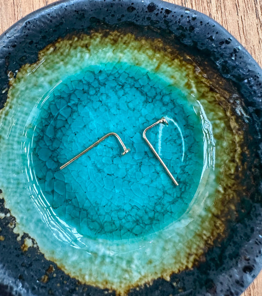 Golden Hour Post Earring