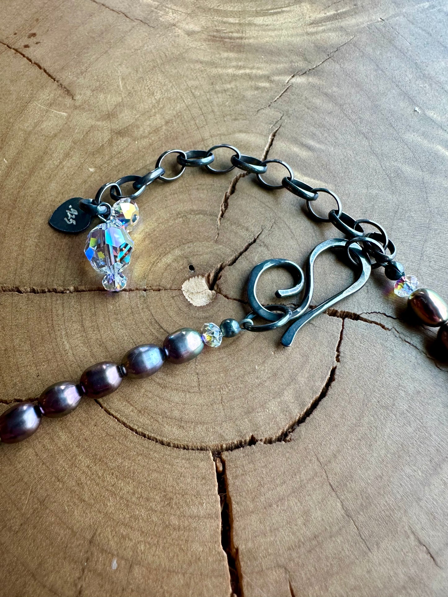 Bronzed Beauty Cultured Pearl Necklace