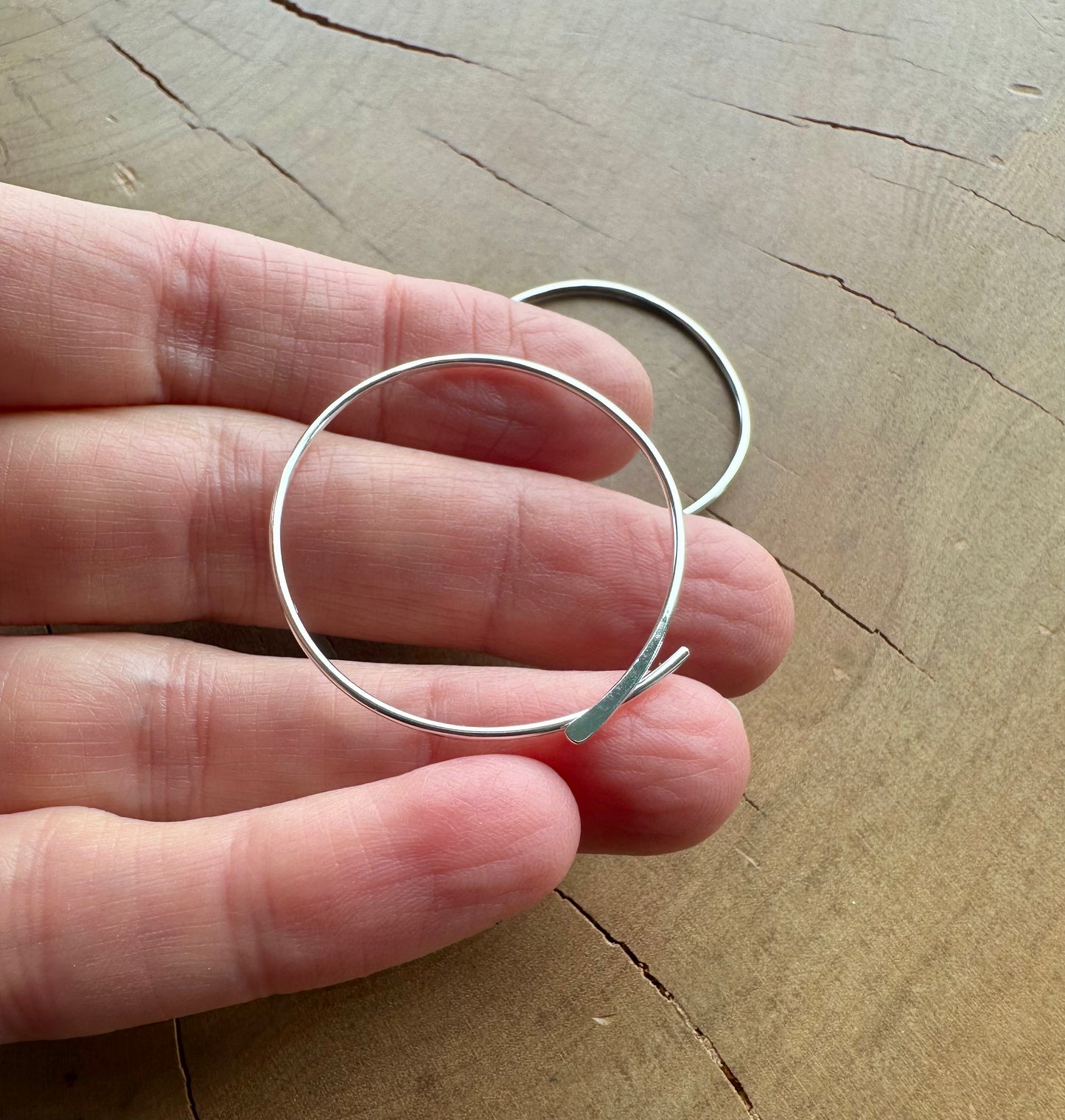 Halo Hoop Earring