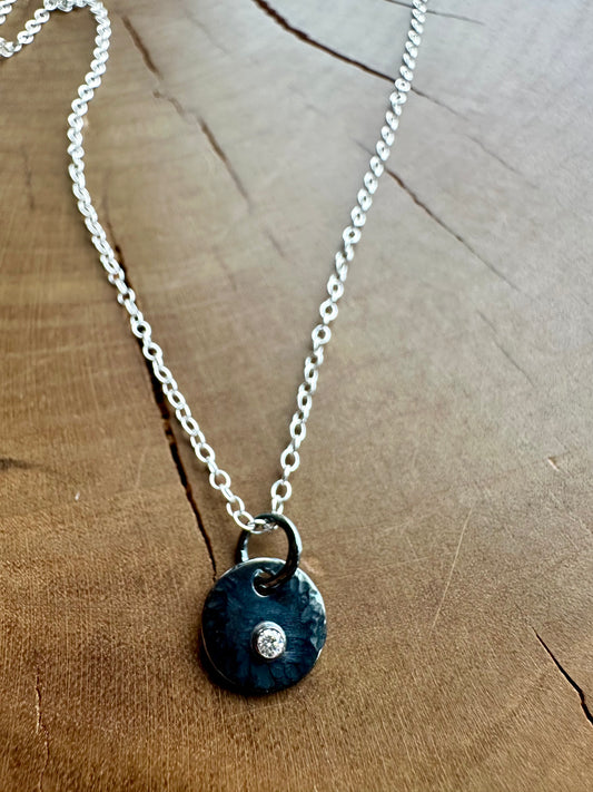 Starry Night Petite Diamond Pendant