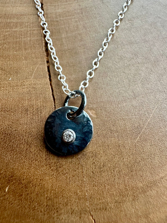 Starry Night Petite Diamond Pendant