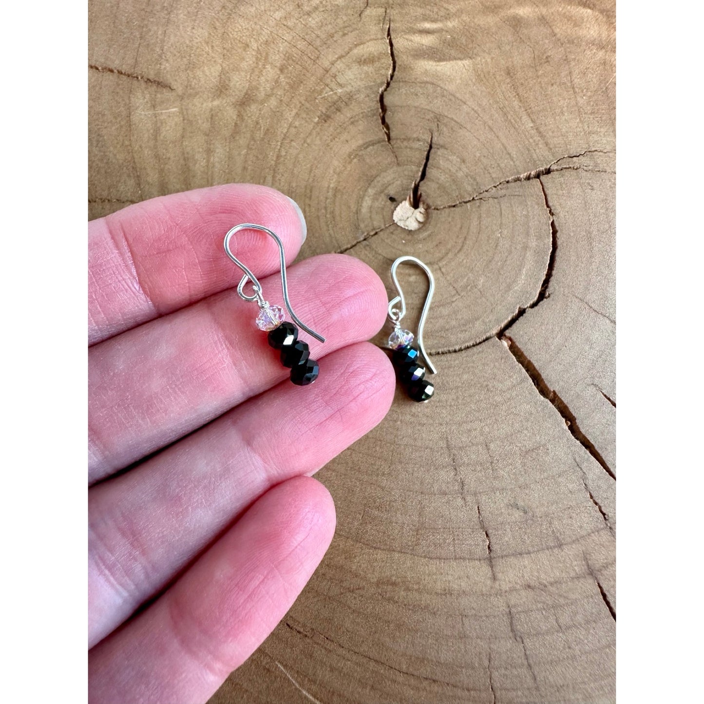 Noir Sparkle Earring