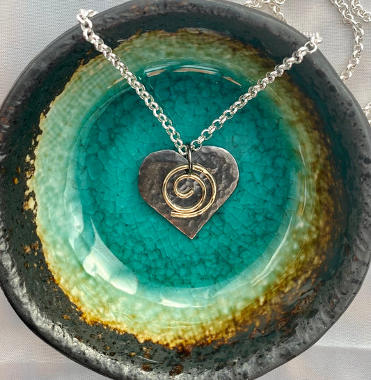 Heart Afire Necklace