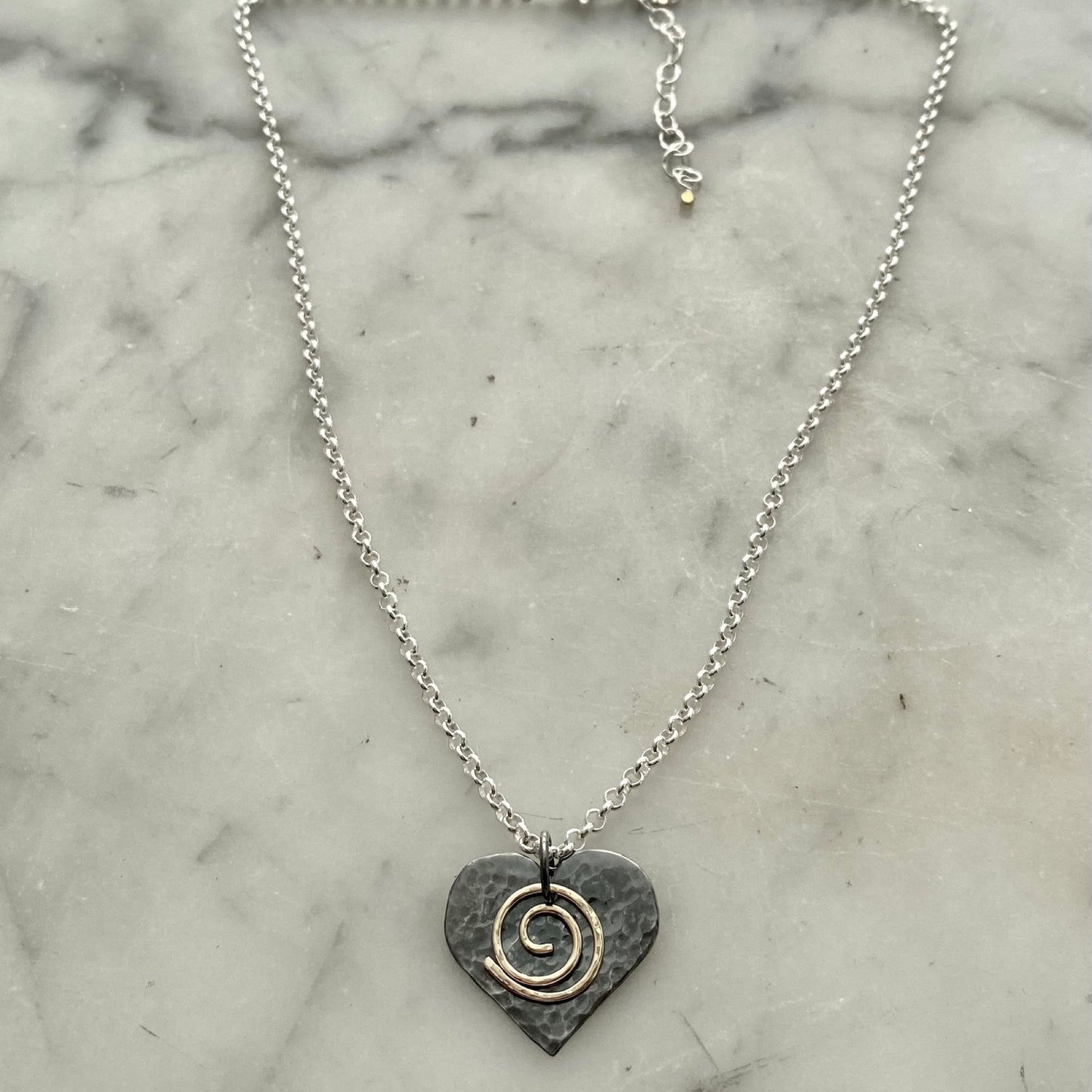 Heart Afire Necklace